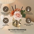 thumbnail image 2 of MART  Rose Flower Reed Diffuser/April Breeze/6.7oz(200ml)/1 Pack/Reed Diffuser, Reed Diffuser Set, Oil Diffuser & Reed Diffuser Sticks, Home Decor & Office Decor, Fragrance and Gifts, 2 of 13