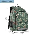 thumbnail image 2 of FORMRS Unisex School Backpack 17" Student Travel Bag with Laptop Compartment, Christmas Candy Cane, 2 of 7