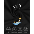 thumbnail image 5 of BALEAF Men's Sun Protection Hoodie Shirt UPF 50+ Long Sleeve UV SPF T-Shirts with Mask Rash Guard Fishing Lightweight Black XS, 5 of 5