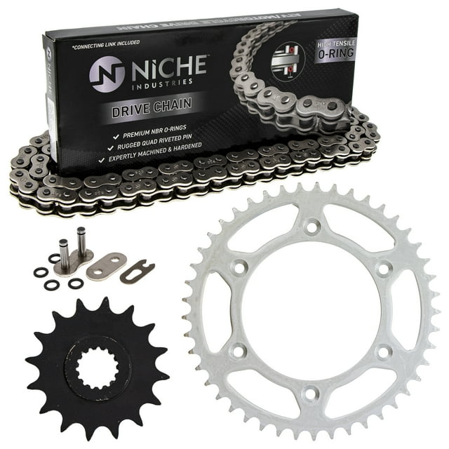 Niche Sprocket Chain Set for KTM 400 LC4-E 16/45T 520 O-Ring Motorcycle MK1004304