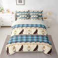 thumbnail image 2 of Castle Fairy Wolf Wildlife Bedding Comforter Set,Fishing And Hunting Full Bedding Set, 2 of 8