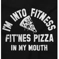 thumbnail image 2 of Fitness This Pizza Foodie Gym Workout Crewneck T Shirts Boy Girl Teen Brisco Brands L, 2 of 6