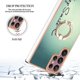 thumbnail image 4 of Funda para Samsung Galaxy S22 Ultra 5G con galvanoplastia de doble cara IMD y soporte para anillo (sonrisa), 4 of 5