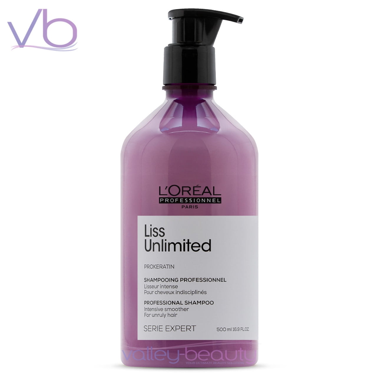 L Oreal Professionnel Serie Expert Liss Unlimited Shampoo Smoothing Cleanser For Unruly Hair 500ml