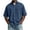 Dark Blue-button up shirt men, variant on RongHuan Button Down Shirts for Men Casual Short Sleeve Cotton Shirt Summer Beach Outdoor Tops with Pocket