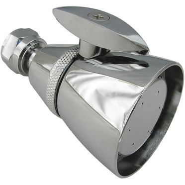 Lasco Chatam Style 1-Spray 1.8 GPM Fixed Shower Head, Chrome 08-2303