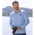 thumbnail image 2 of Atlas For Men - Polo de Pique de Manga Larga para Hombre - Pack de 2 (Azul Marino, Azul Cielo), 2 of 3