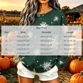 thumbnail image 3 of Enjoytime Christmas Sweatshirt for Women Crewneck Long Sleeve Pullover Tops Trendy Casual Xmas Graphic Sweatshirts, 3 of 7