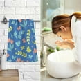 thumbnail image 7 of Butterfly Tulip Towels Set of 2, Super Soft Absorbent Hand Towel Cotton Bath Towels for Bathroom Hotel Kitchen Spa Gym 16 X 28 Inches Washcloths, 7 of 7