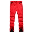 thumbnail image 3 of Men's Women's Insulated Snow Bib - Water Resistant Ski Overall Pants (S-3XL), 3 of 4