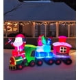 thumbnail image 4 of Tren inflable de Papá Noel para decoración navideña, TRMESIA, 2,4 m, 4 of 7