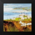 thumbnail image 2 of Cordaro, Emiliano 20x20 Black Modern Framed Museum Art Print Titled - Peaceful village I, 2 of 5