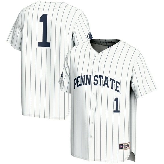 Youth GameDay Greats #1 White Penn State Nittany Lions Lightweight Baseball Fashion Jersey