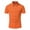 Orange, variant on IYTR Men's Short Sleeve Button Down Shirts Casual Solid Color Lapel Tshirt Summer Dressy Slim Shirts Tops Orange XXL