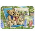 thumbnail image 1 of Carolines Treasures CDCO0306LCB Springtime Teddy Bears in Flowers Glass Large Cutting Board, 1 of 2