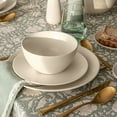 thumbnail image 5 of over&back Coupe Cereal Bowl Set, Semi-Matte Ivory Cereal Bowls Set, Microwave & Dishwasher Safe - Set of 4, 5 of 7