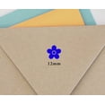 thumbnail image 2 of Printtoo FLOWER Self Inking Mini Rubber Stamp Colop Round Decorative Teachers Stamps 12mm, 2 of 3