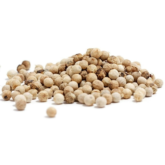 Whole White Peppercorns by Its Delish, 12 Oz Bag