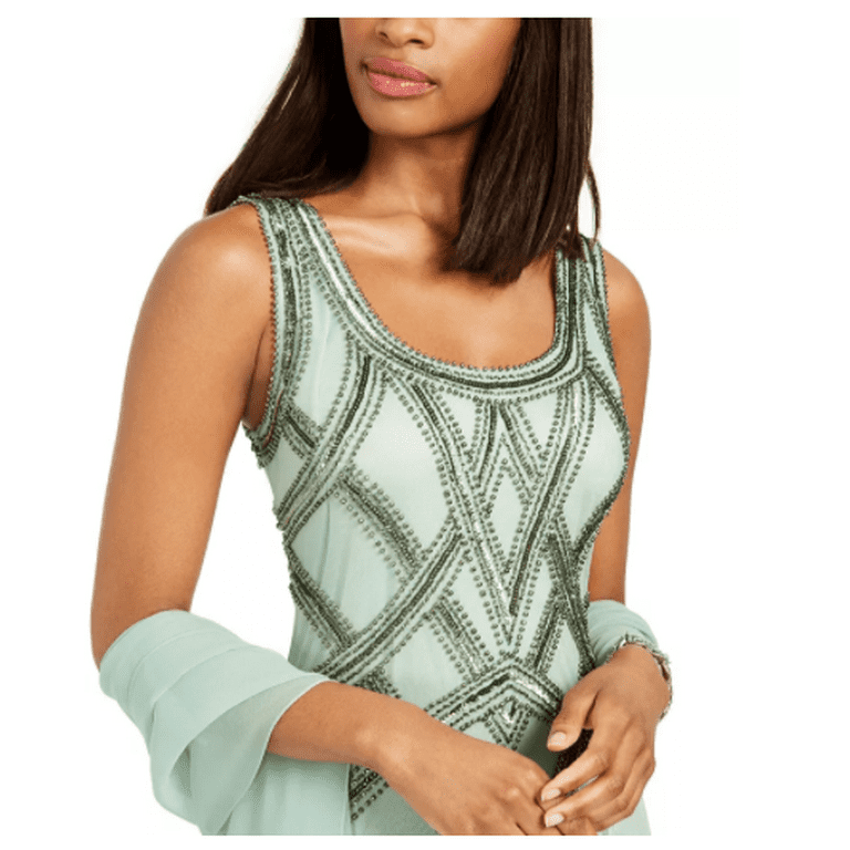 J kara embellished gown hotsell