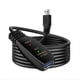 thumbnail image 1 of Cable de Extensión USB 3.0, Cable Amplificador de Señal, Tipo A, Cable Extensor Macho A Hembra para PC, Portátil, Cámara de Conferencia, 5 M, 1 of 5