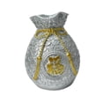 thumbnail image 3 of Jarrón de flores novedoso Strade Fareast Limited forma de bolsa de dinero Plata, 3 of 8