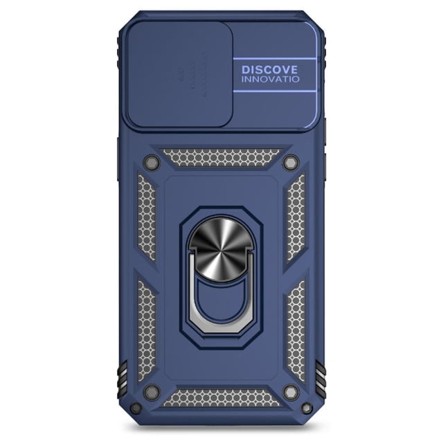 Estuche GANGXUN para iPhone 15 Pro, soporte giratorio 360°, estilo mecánico y magnético