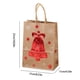 thumbnail image 3 of Decoración navideña, bolsas de papel kraft navideñas, bolsas de regalo con asas, bolsas para refrigerios navideños, bolsas de papel para fiestas, bolsas de regalo para fiestas, suministros para fiesta, 3 of 6