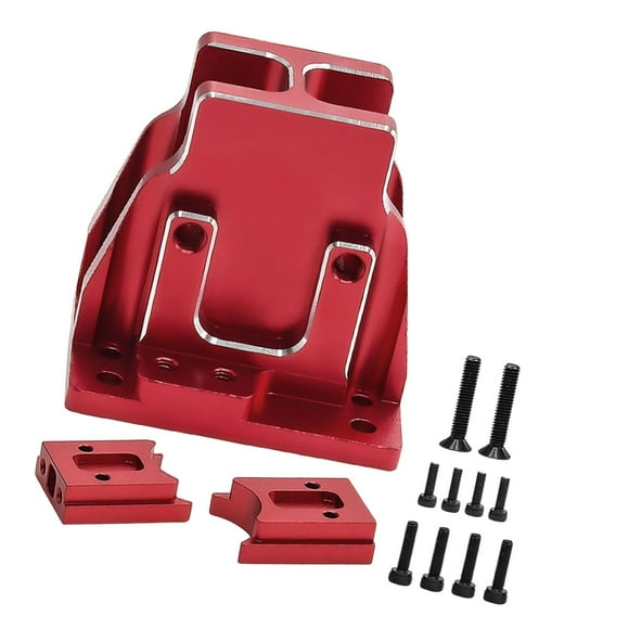 Xuanheng Kit de Couvercle Différentiel Central en Aluminium pour Arrma 1: 8 V6 Professionnel Rouge