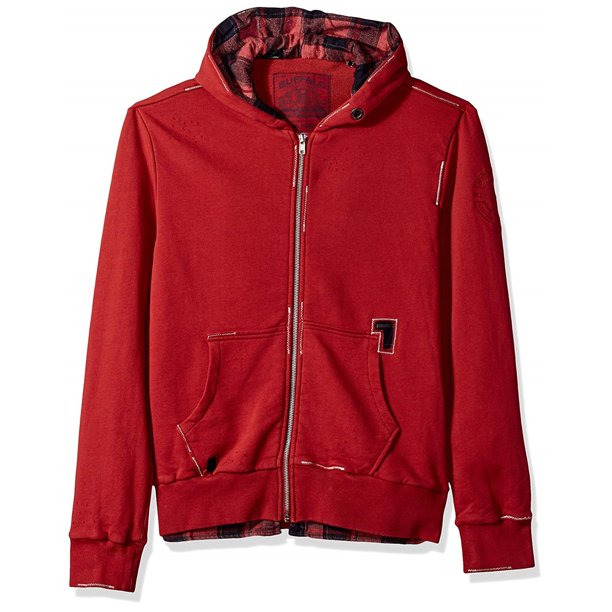 Buffalo Jeans Buffalo David Bitton Mens FleeceLined Hoodie