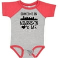 thumbnail image 3 of Inktastic Memphis Tennessee Someone Loves Me Skyline Boys or Girls Baby Bodysuit, 3 of 5