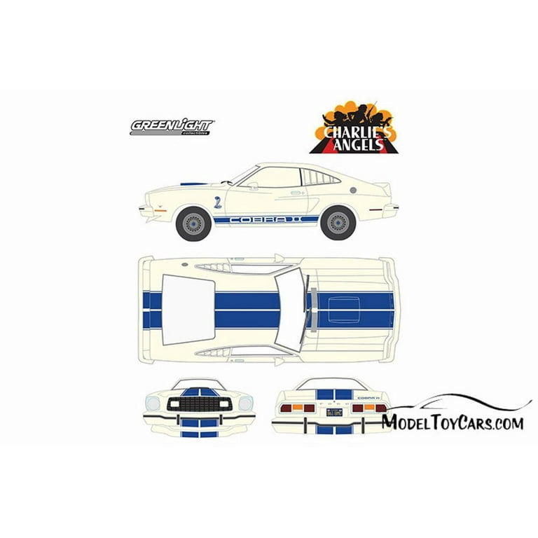 1976 Ford Mustang II Cobra II, Charlie's Angels - Greenlight 1976 Ford Mustang II Cobra II, Charlie's Angels - Greenlight