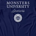 thumbnail image 3 of Disney Pixar Monster University Men's Scarers T-Shirt (Iris Navy, S-XXXL), 3 of 4