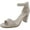 Taupe Heirloom, variant on LifeStride Womens Averly Faux Leather Open Toe Heels