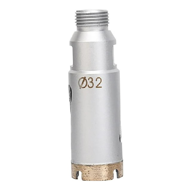 Broca de diamante Broca de diamante Afilada Resistente al desgaste Alta dureza 1/2 Gas macho M14 hembra para baldosas de mármol de piedra de granito 32mm