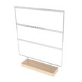 thumbnail image 5 of Earring Storage Display Rack 66Holes Modern Durable for Bathroom Shop Vanity, 5 of 9