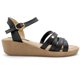 thumbnail image 2 of Sandalias con plataforma Exterior Piel sintética Color Negro Para Mujer De RBCOLLECTION, 2 of 3