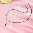 thumbnail image 3 of Summer New Children's Set Men's and Women's Baby Cotton Cartoon Cute Elephant Short Sleeve Strap Pants Two Piece Set, 3 of 5