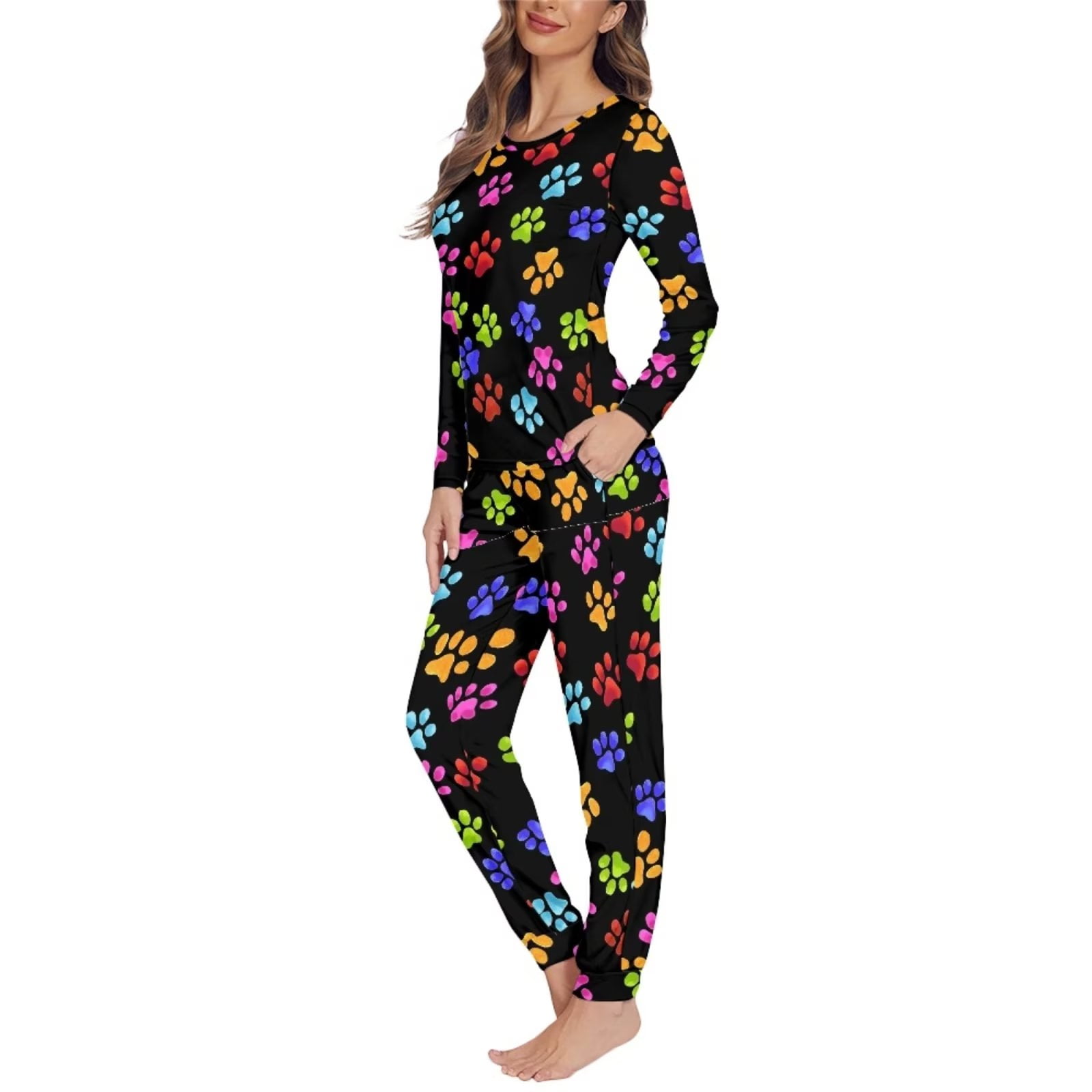 Womens Pajamas 2 Piece Pyjamas Loungewear Sleepwear Nightgown Dog Corgi :  : Clothing, Shoes & Accessories