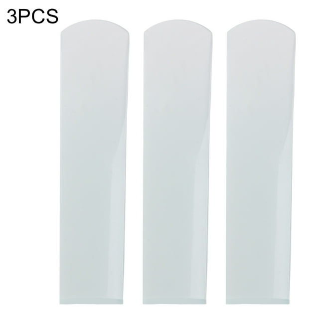 3Pcs Resin Plastic Saxophone Reed 2.5 Strength for Alto Sax Wind Woodwind Parts