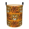 thumbnail image 2 of Uemuo Tiger Pattern Circular Laundry Hamper Basket with handles,Collapsible laundry basket,Large capacity laundry hamper,Laundry Organizer-Medium, 2 of 8