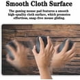 thumbnail image 5 of Gaming Mousepad Computer Desk Pad, Computer Desk Mats XXL Mouse Pad, Pc Gaming Mat Waterproof Non-Slip Rubber Base, 35.4" X 15.7" for Work/Game/Office Dark Wood, Vintage Natural Wooden Board, 5 of 6