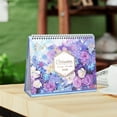 thumbnail image 7 of Beautynvta Desk Calendar 2026, January 2026 - December 2026, Standing Flip Desk Calendar, Floral Design 12 Months Desktop Calendar, Thick Paper, with Memo Pages ＆ Blank Blocks, 8''x10'', 7 of 7