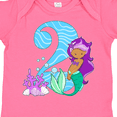 thumbnail image 4 of Inktastic Second Birthday Mermaid Girls Baby Bodysuit, 4 of 5