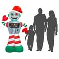 thumbnail image 4 of Holidayana 6 Foot Tall Giant Inflatable Winter Holiday Robot Yard Decoration, 4 of 6