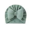 thumbnail image 2 of FFENYAN Adorable Baby Knitted Bow Headband for Girls - Soft and Stretchy Infant Hair Accessories, Stylish Headscarf Hat for Newborns and Toddlers Perfect Gift, 2 of 4