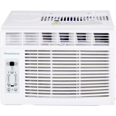 Keystone 8,000 BTU 115V 350 Sq. Ft. Window Air Conditioner, White, KSTAW08CE