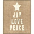 thumbnail image 2 of LightBoxJournal 15x17 Black Ornate Wood Framed with Double Matting Museum Art Print Titled - Personalized Christmas Sign V33 V2, 2 of 4