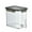 Grey, variant on 0.7 Gallon Drink Dispenser with Lid and Plastic Clear Beverage Dispenser Easy-Pour Spout Commercial Drink Dispenser for Parties for Home Bar, Special Occasions,Celebration, Wedding or Parties