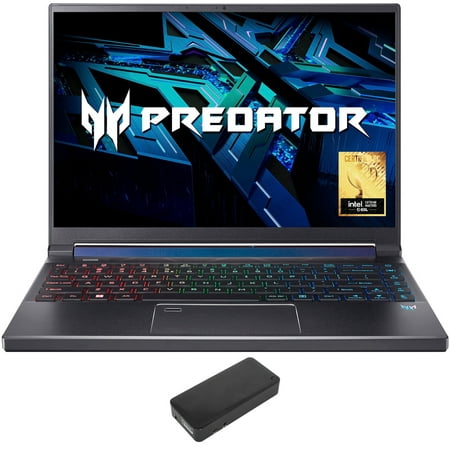 Acer Predator Triton 300 SE-14 Gaming/Entertainment Laptop (Intel i7-12700H 14-Core, 14.0in 165 Hz 1920x1200, GeForce RTX 3060, 16GB LPDDR5 5200MHz RAM, 512GB PCIe SSD, Win 11 Pro) with DV4K Dock