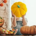 thumbnail image 3 of Votuleazi Fluffy Pumpkin Throw Pillow Doll, Ideal for Snuggling and Comfort, 3 of 7